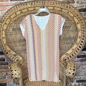 Marie Oliver Chevron Tunic or Mini Dress